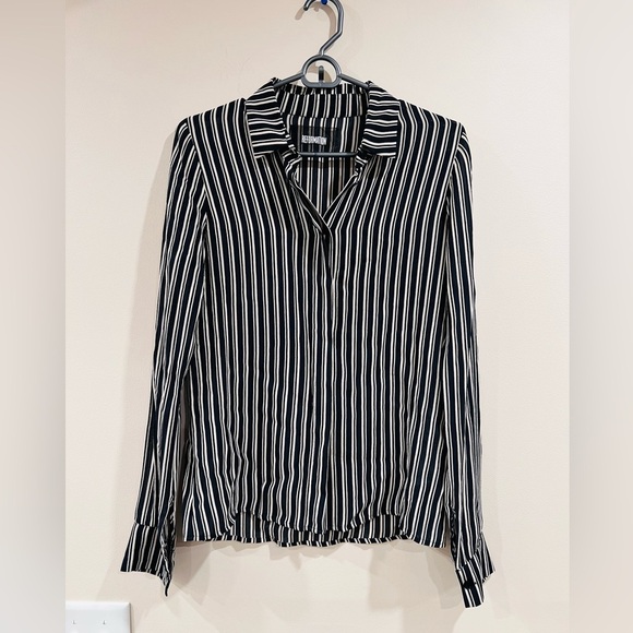 š„Reformation Black and Tan Striped Women's Topš„ Women - Picture 1 of 6
